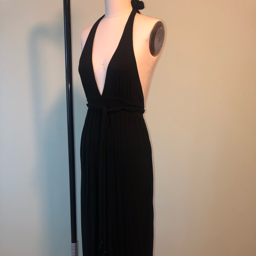 J. Crew Black Maxi Dress